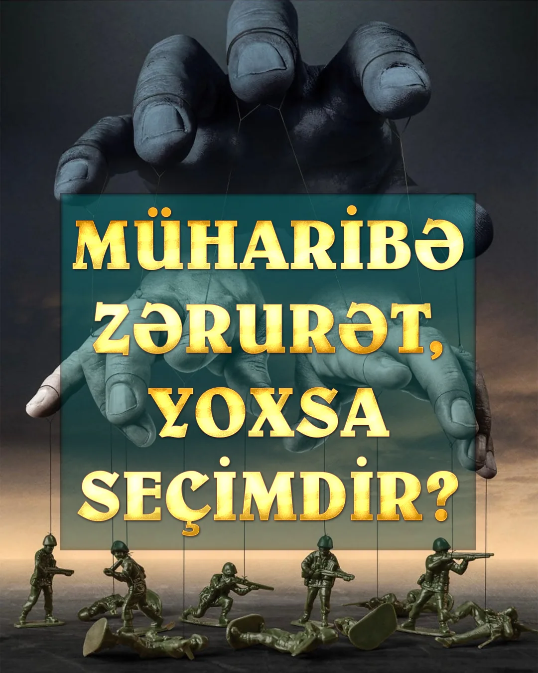 Müharibə həm ictimai, həm də fərdi olaraq bütün bəşəriyyətə tənəzzül və yoxsulluq gətirir