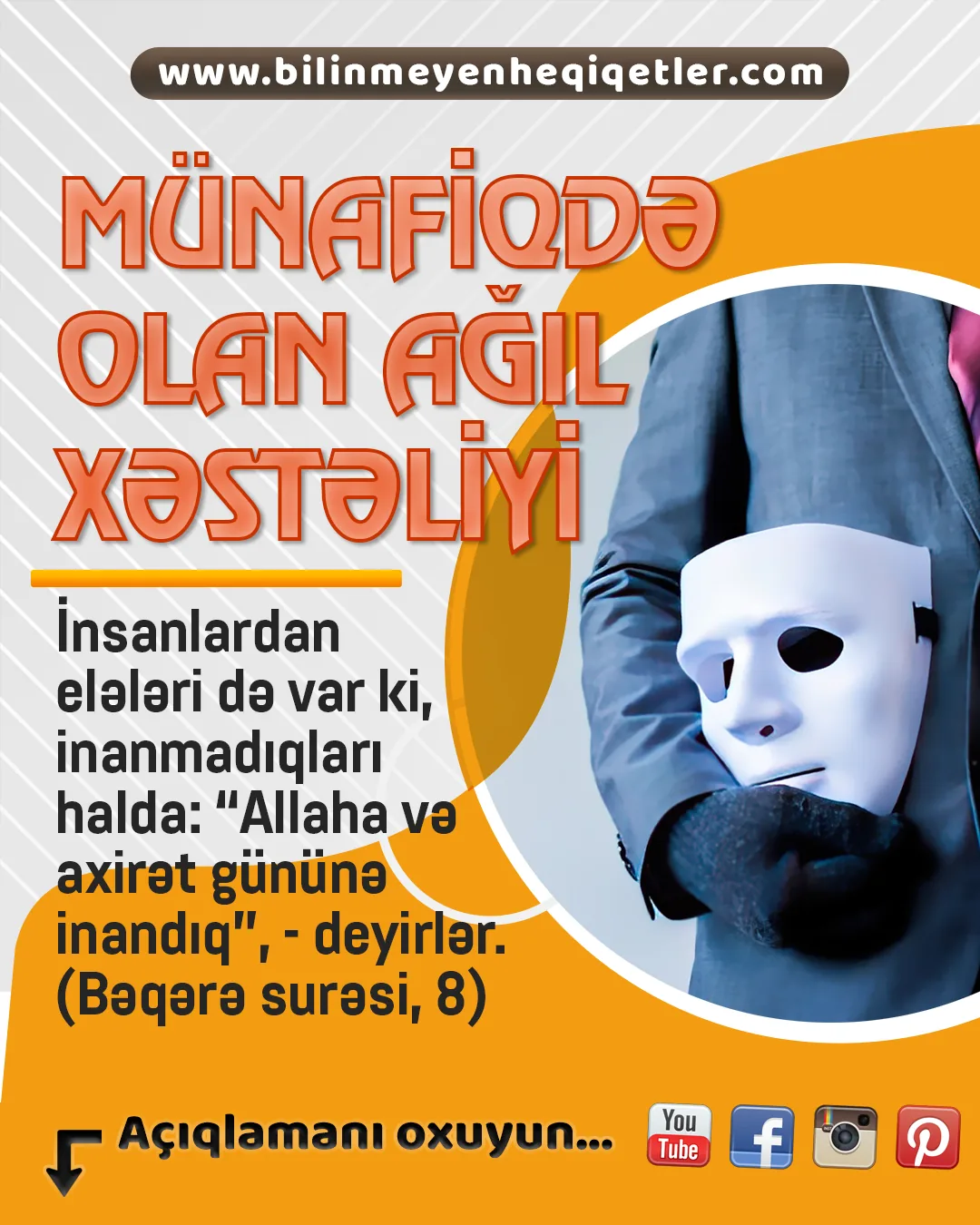 Münafiqdə olan ağıl xəstəliyi