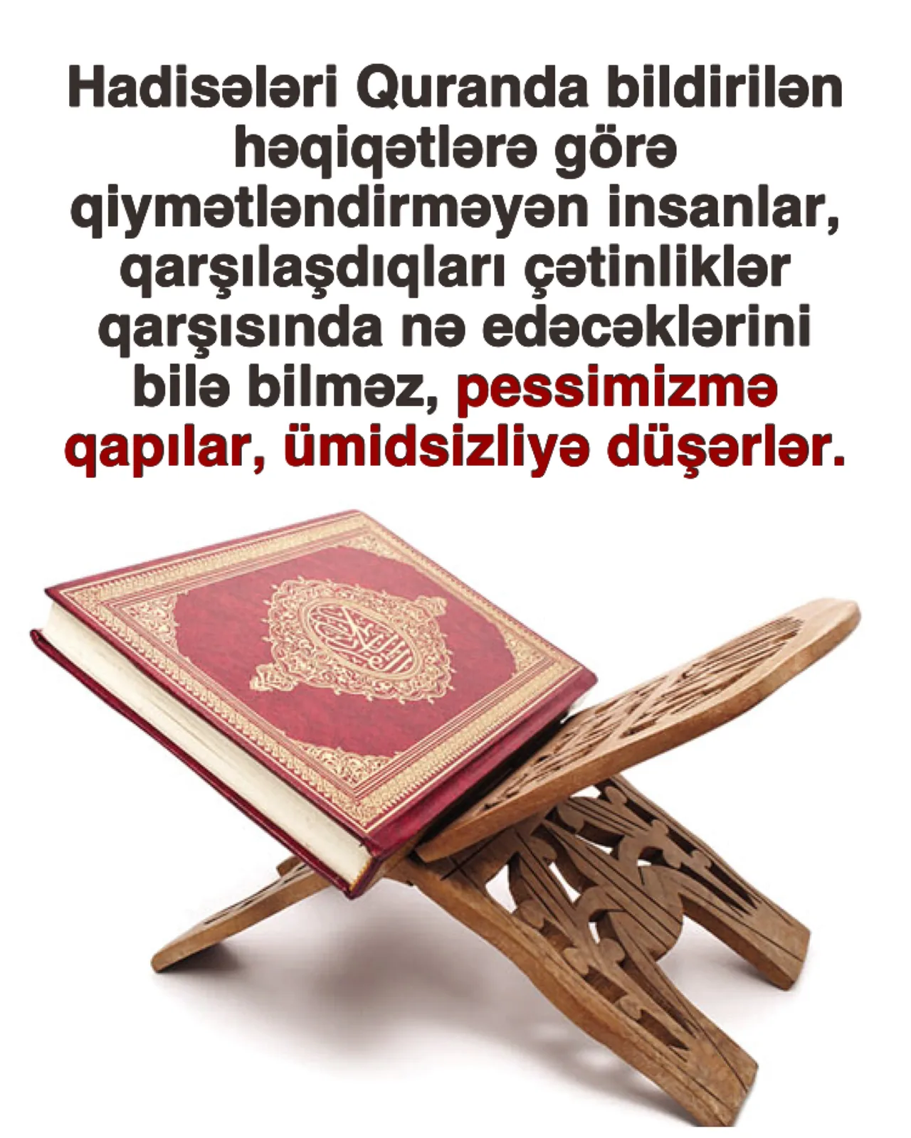 Müsəlmanın müsbət əhval-ruhiyyəsi