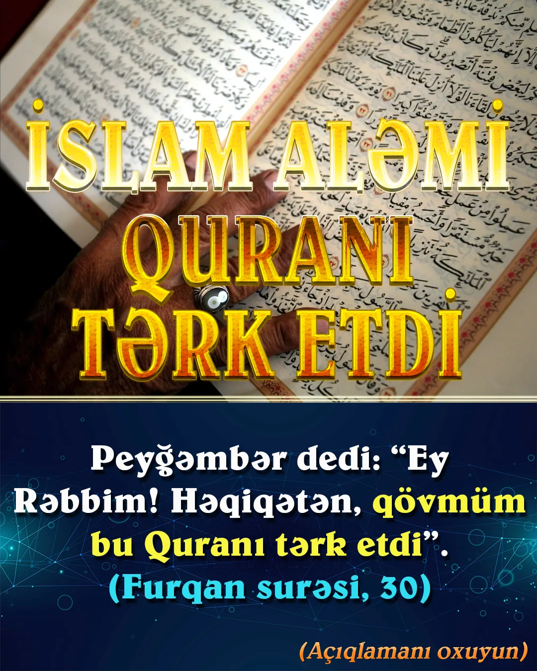 Müsəlmanların bəziləri illər boyunca saxta hədislərə və bəzi dırnaqarası alimlərin dinə daxil
