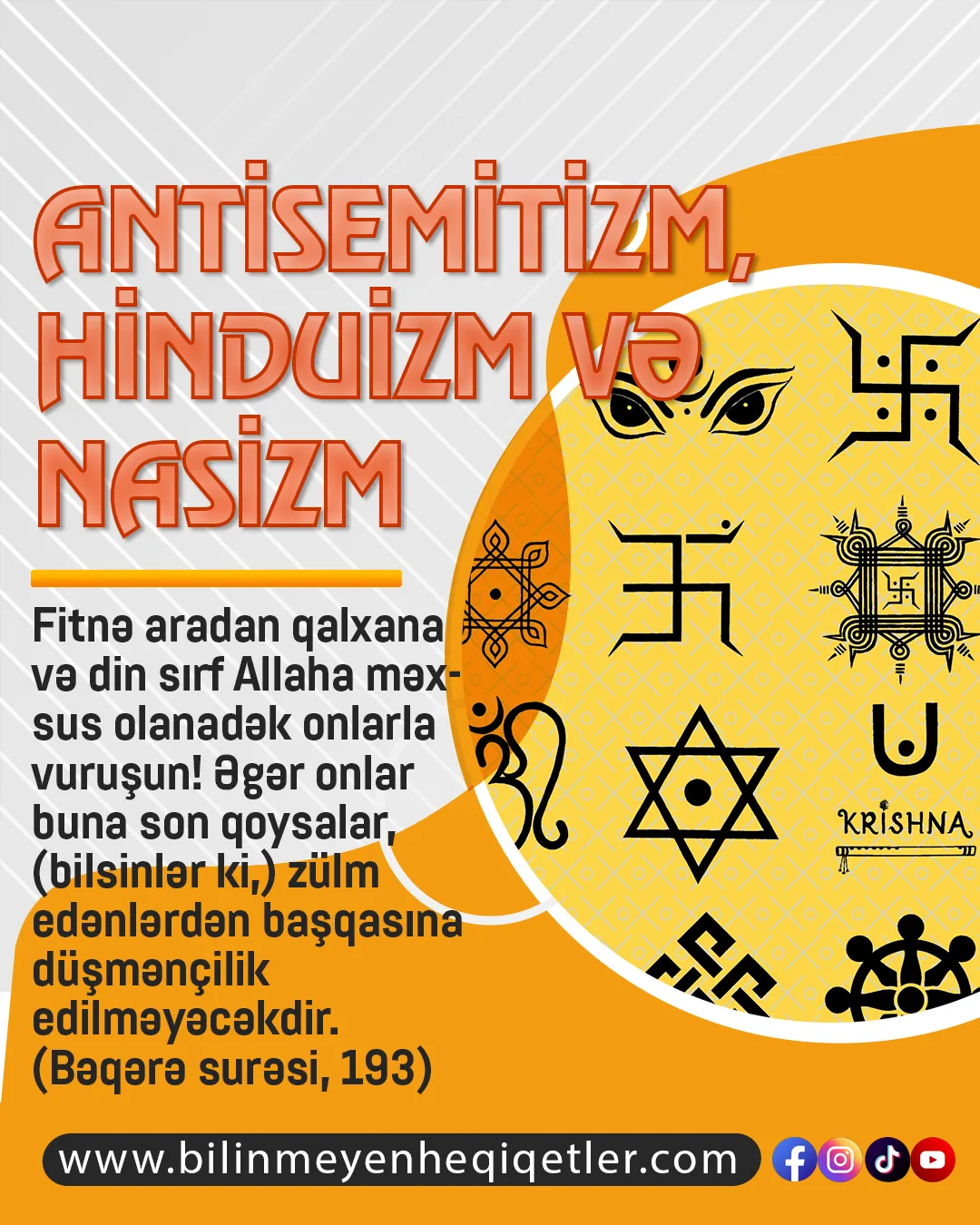 Nazi ideologiyası ilə Hinduizm arasında çox dərin əlaqələr vardır