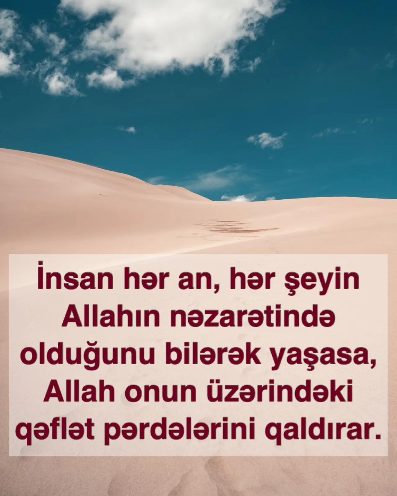 Nəfsin arzularına qul olmaq