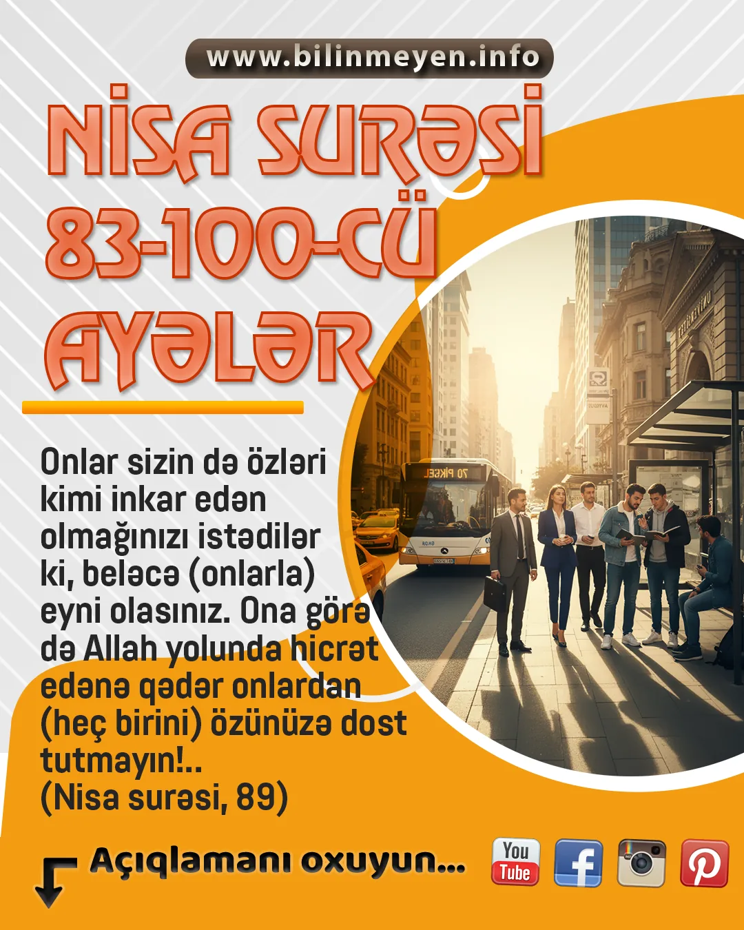 Nisa surəsi, 83-100-cü ayələr