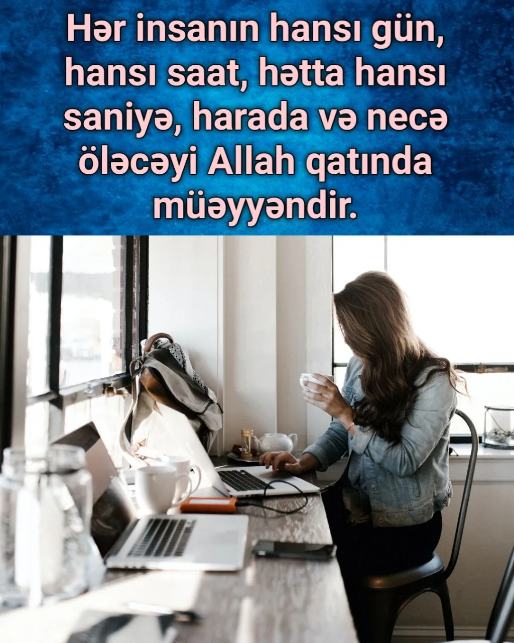 Ötüb keçən hər gün ölümə bir qədər də yaхınlaşdığınızın fərqindəsinizmi?
