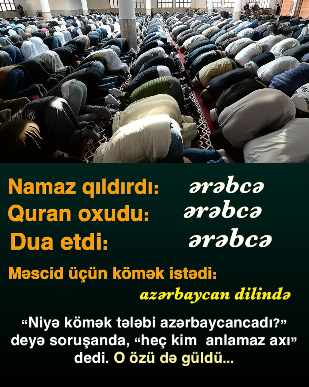 Peyğəmbərimiz və hədislərin vəziyyəti