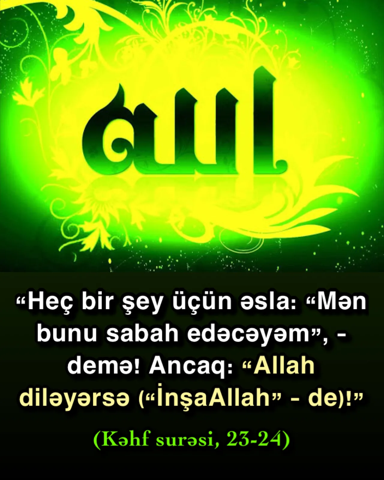 Qədər həqiqətini unudanların xəyalları