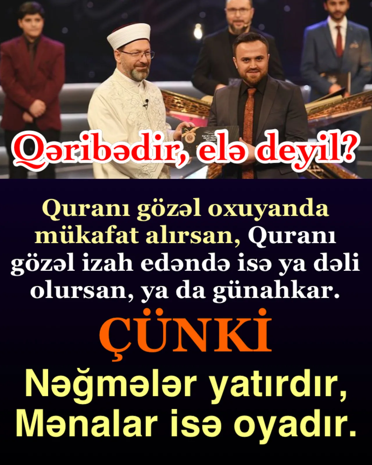 Quran nə üçün endirilib?
