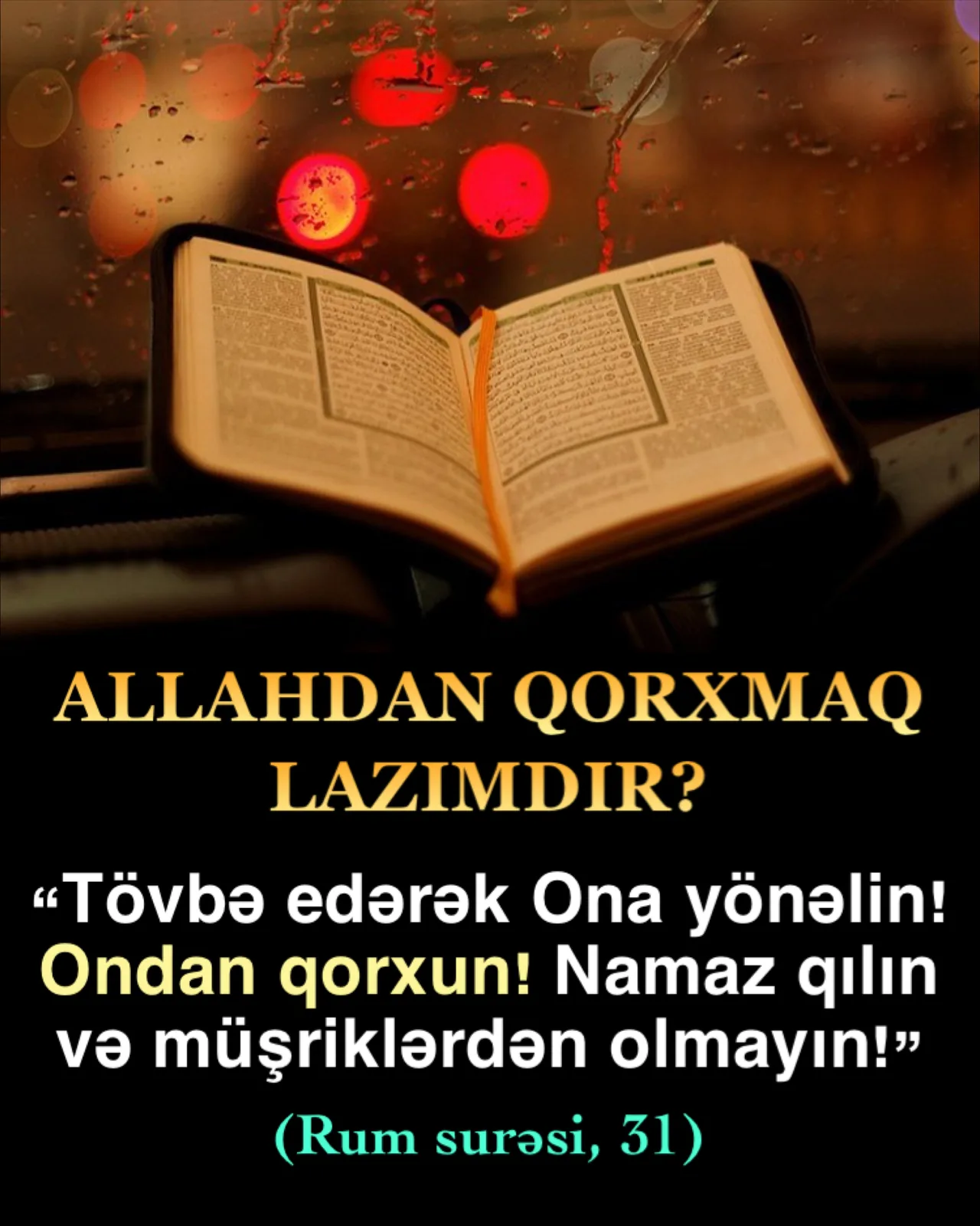 Qurana görə həqiqi sevgi