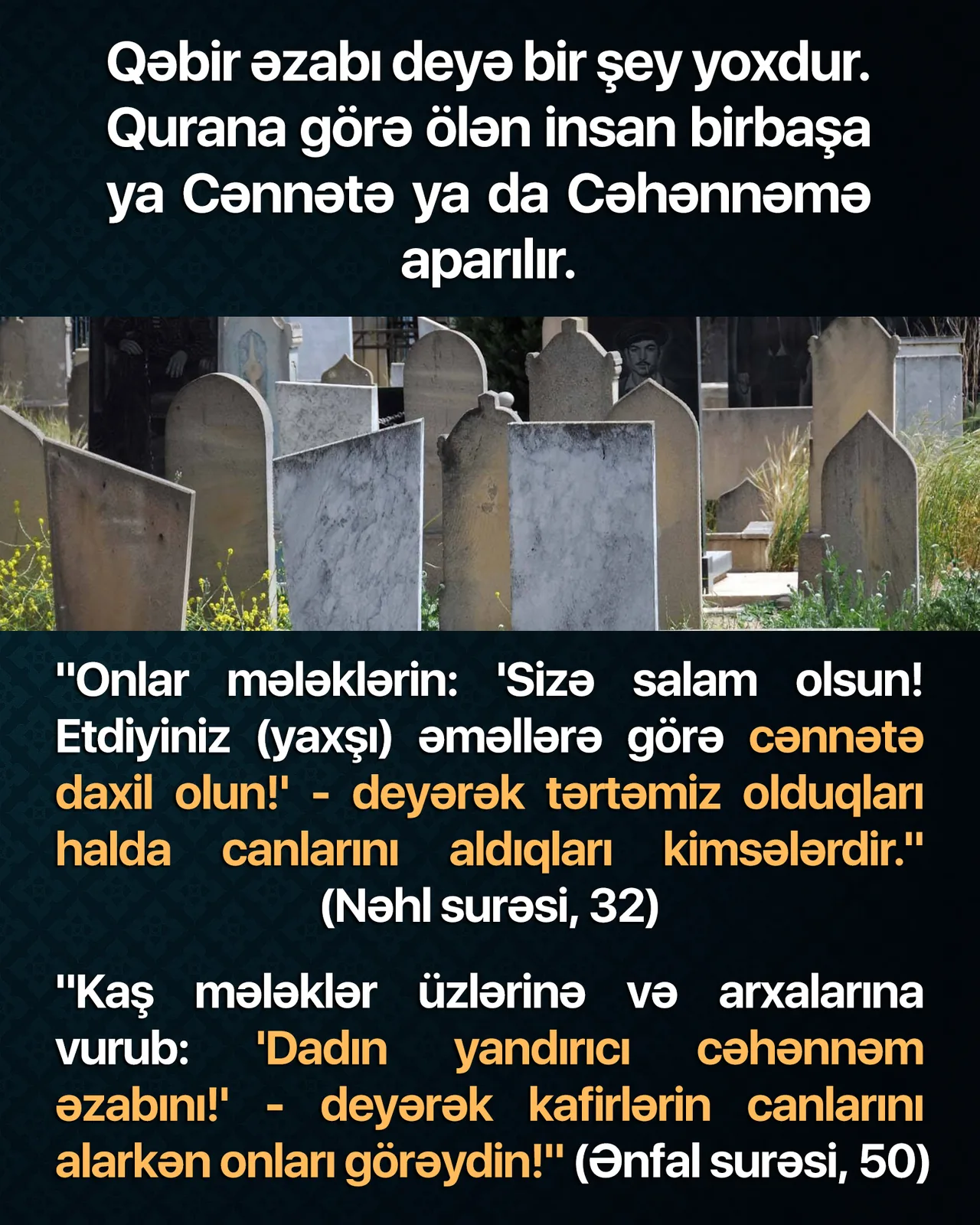 Quranda qəbir əzabı yoxdur
