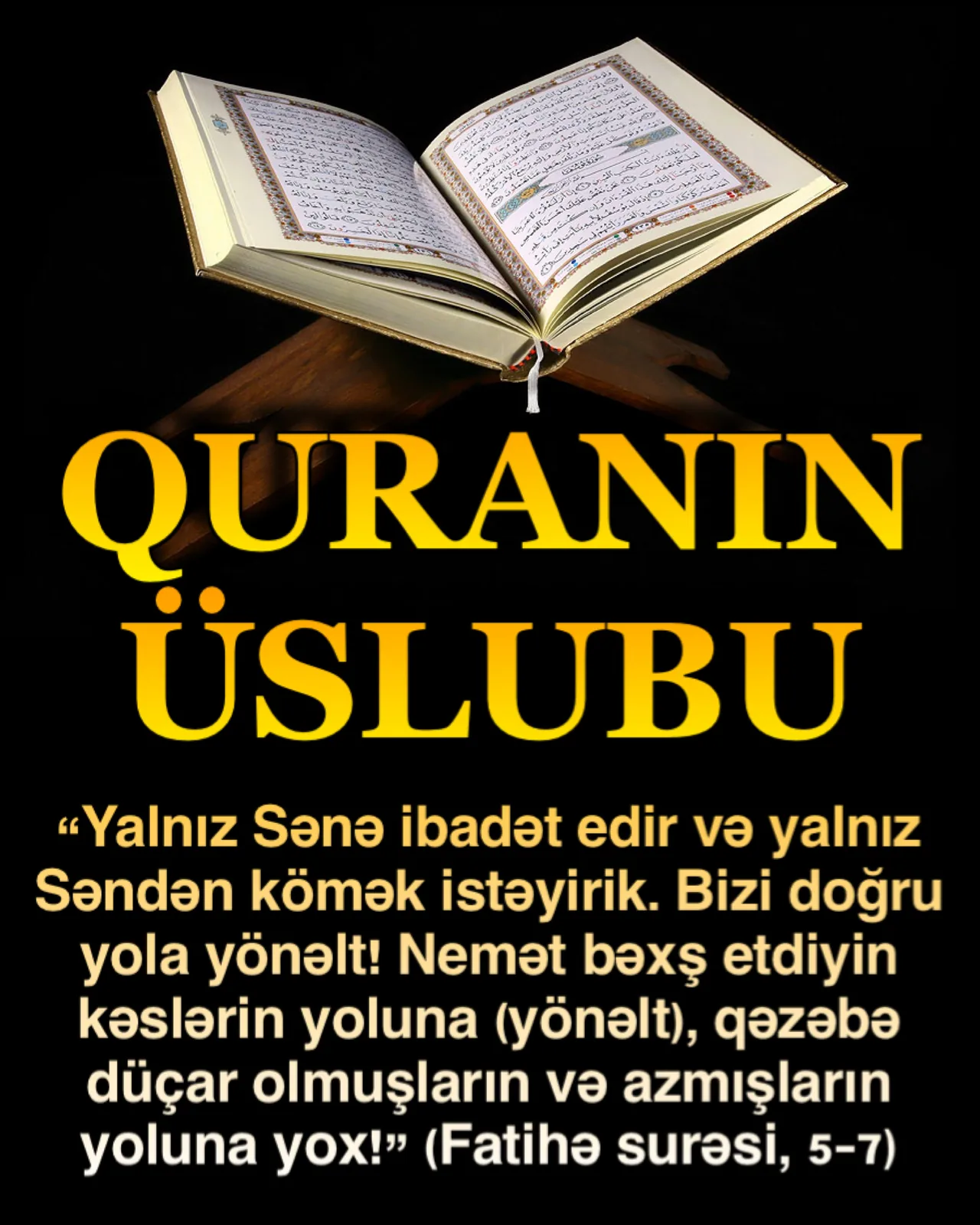 Qurandakı hər ayə hikmət təcəllisidir