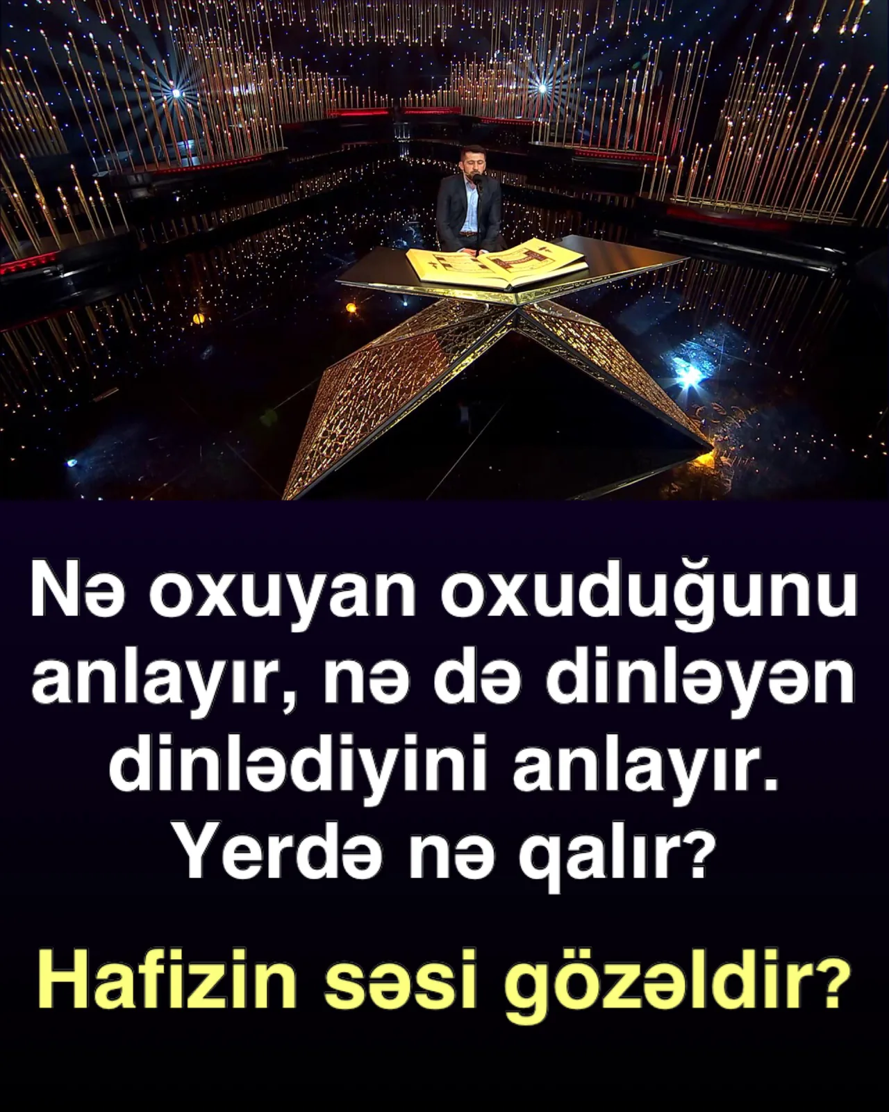 Quranı oxumaqla kifayətlənməmək