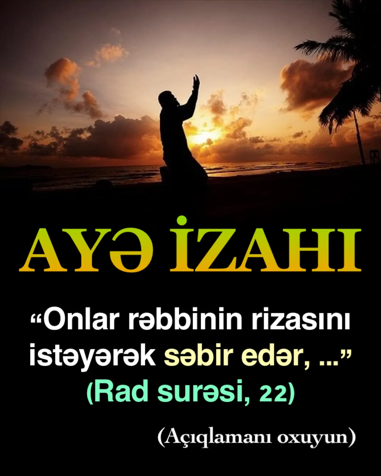 Quranı rəhbər edən möminlər, heç bir mənfəət gözləmədən yalnız Allahın razılığını və