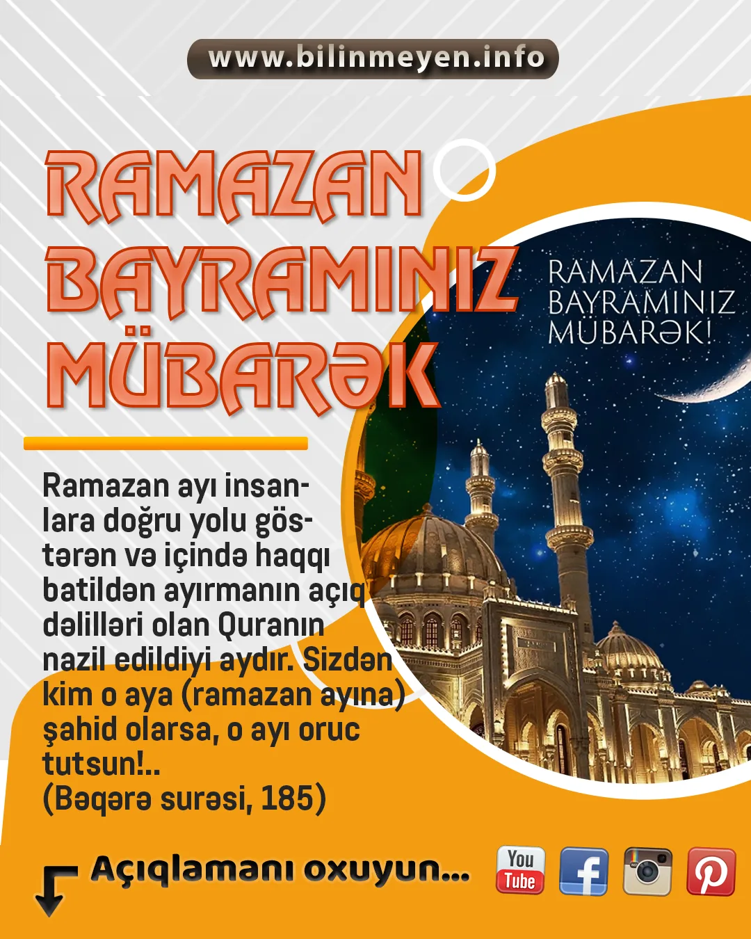 Ramazan ayının son günü