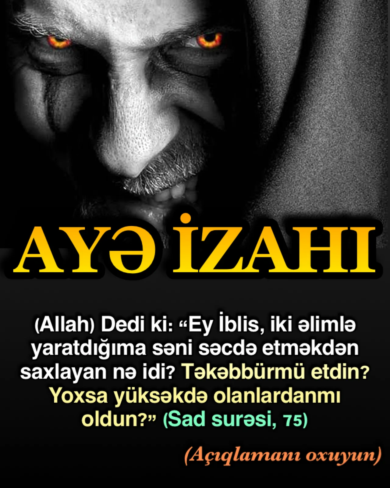 Sad surəsi, 75-ci ayə (2)