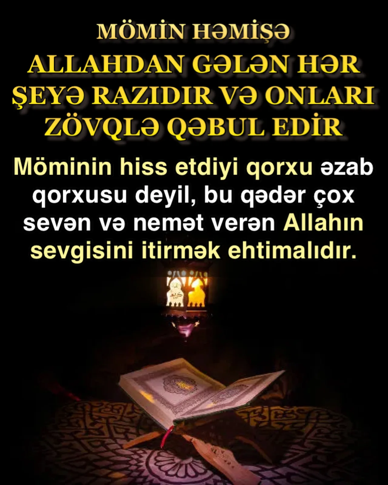 Sevgi – Allahın ən böyük nemətlərindən