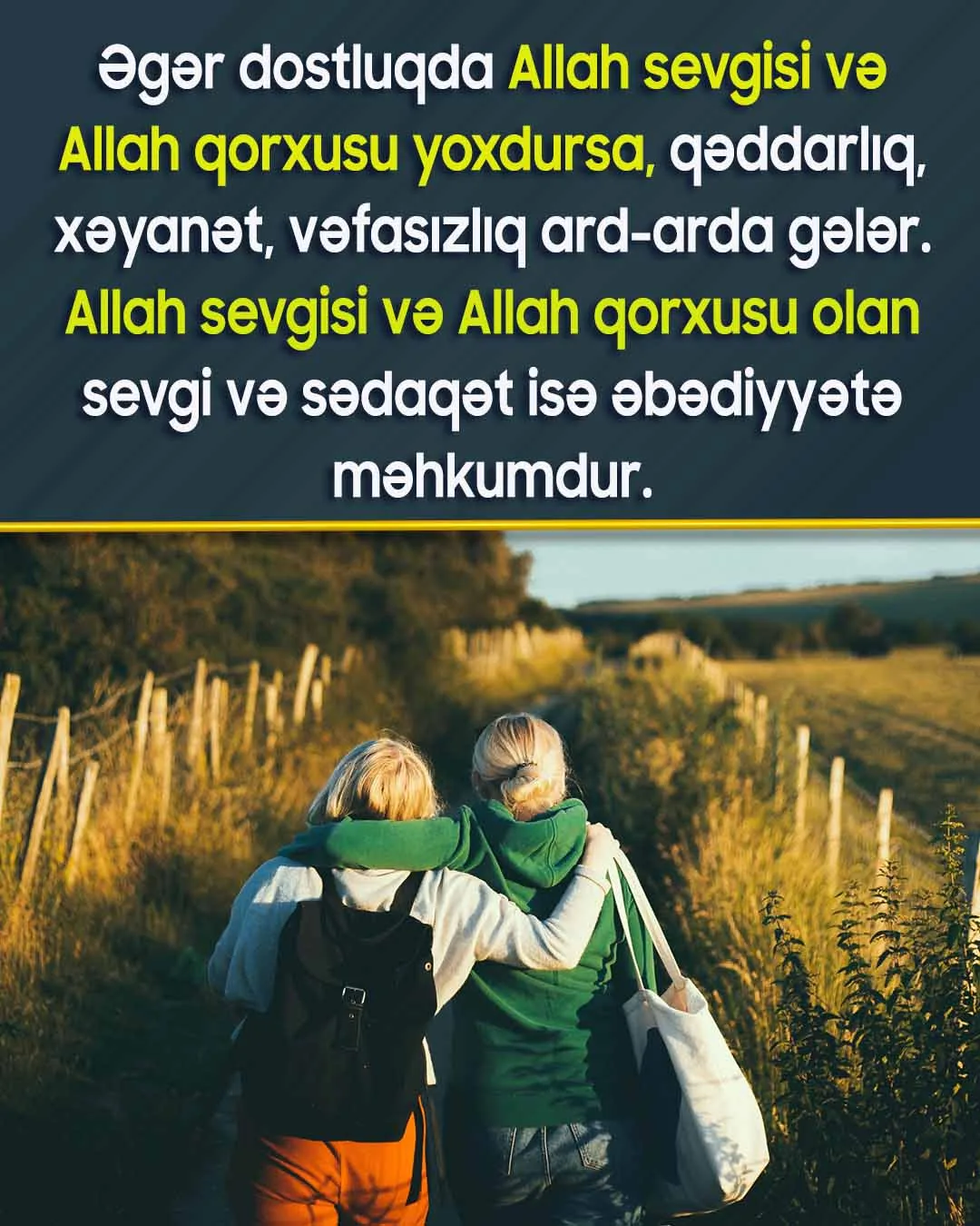 Sevgi Allahın insanlara bəxş etdiyi ən böyük nemətlərdən biridir