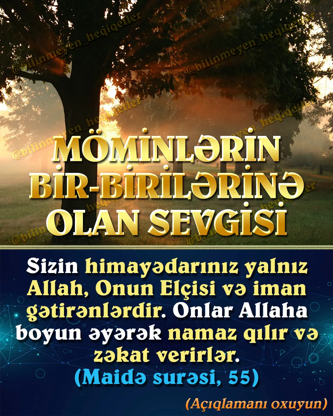 Sevgi Allahın insanlara verdiyi ən böyük nemətlərdən biridir