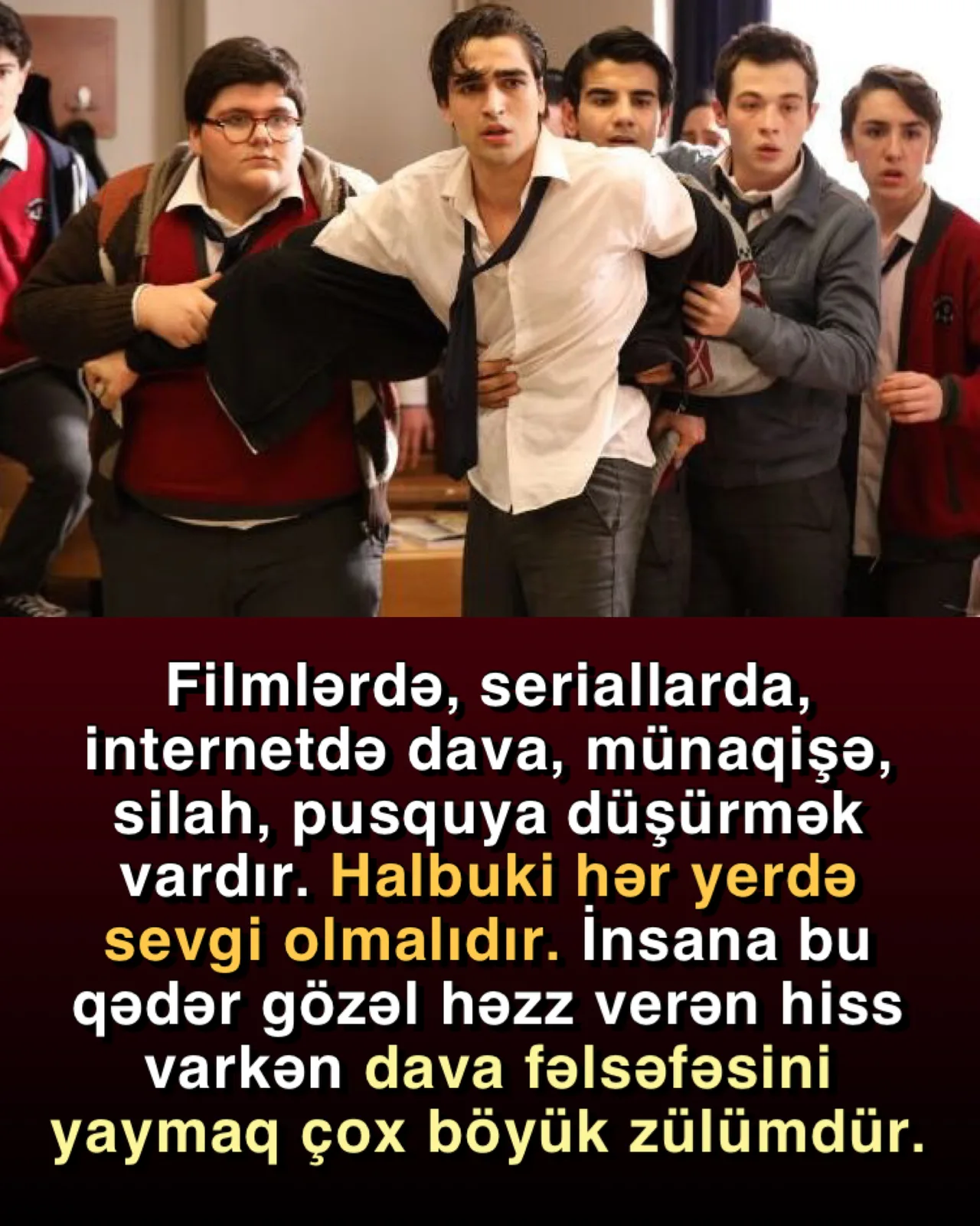 Sevgi qədər hörmət də vacibdir