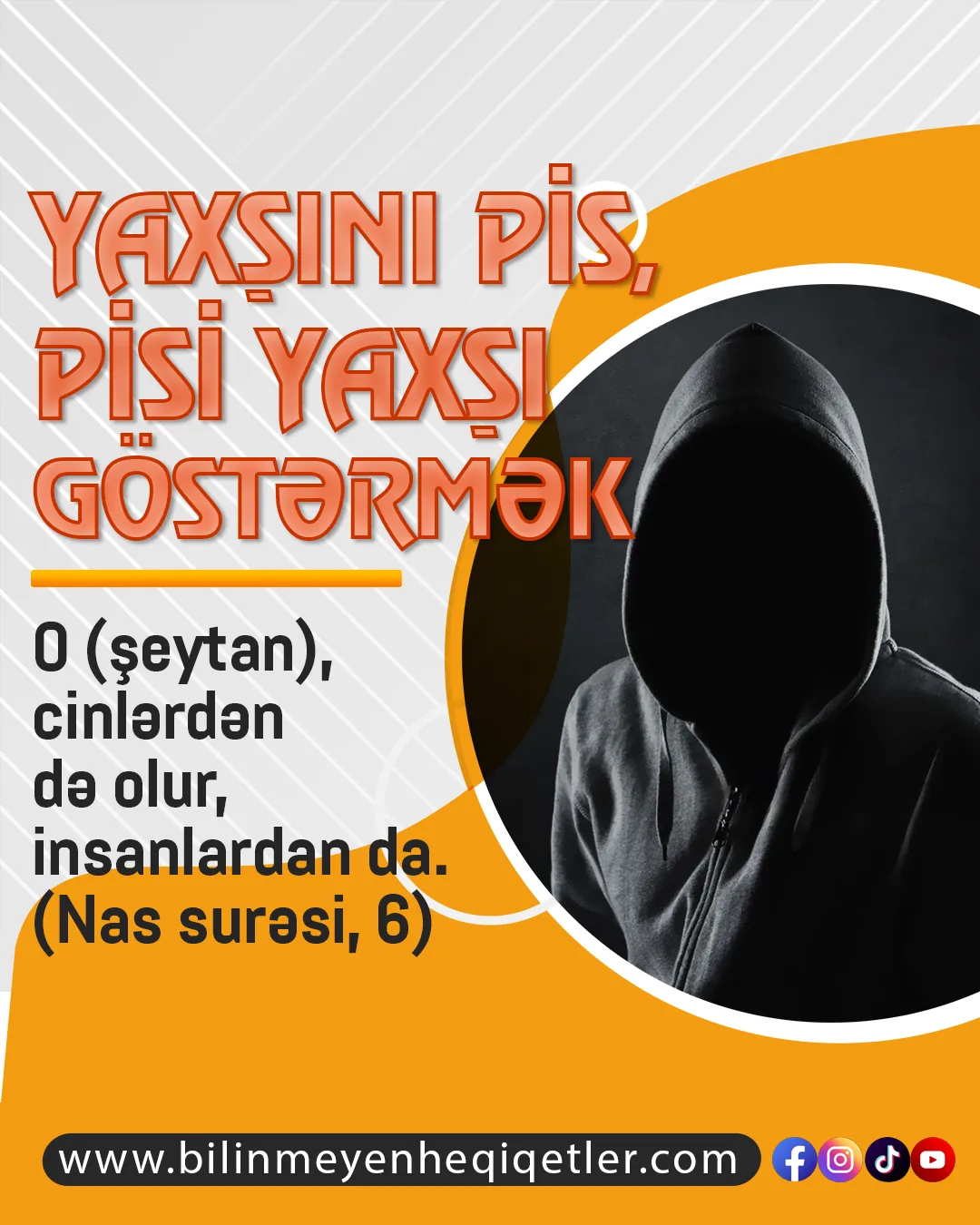 Yaxşını pis, pisi yaxşı göstərmək
