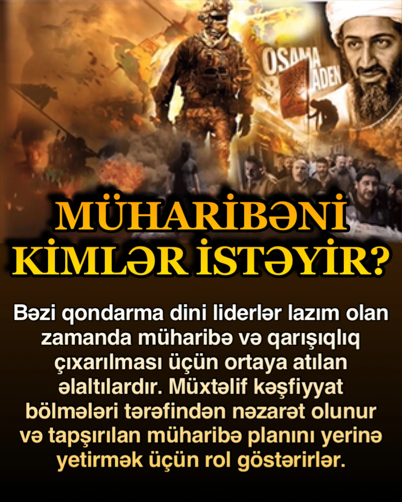 Silah sektorunu bir çox mərkəzlər daima canlı tutmağa çalışırlar