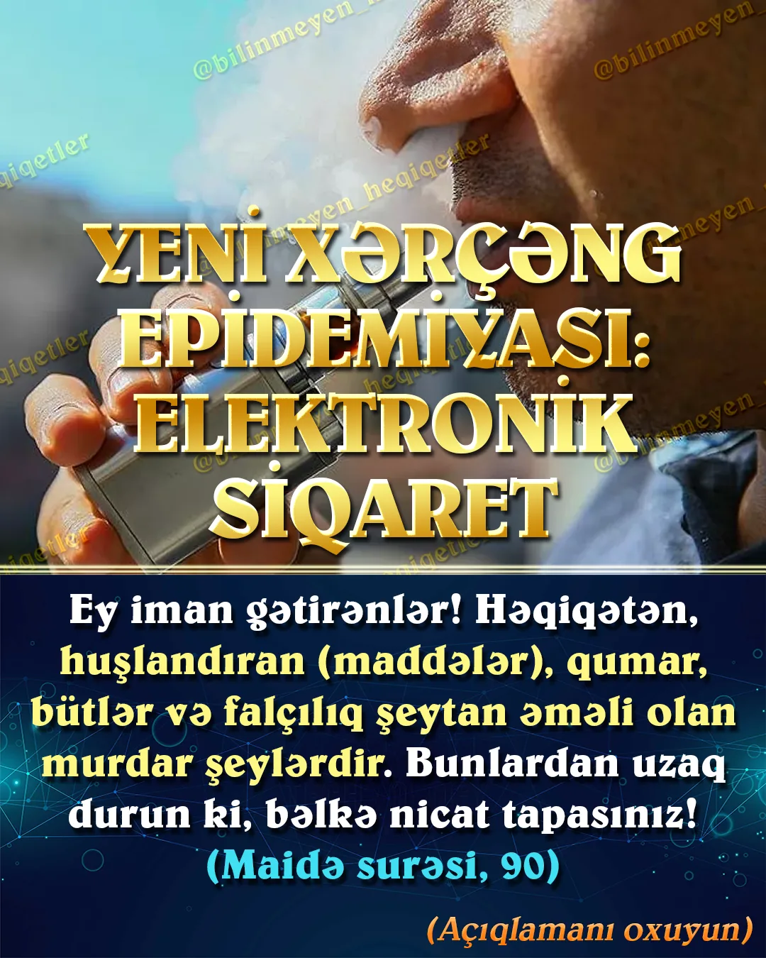 Siqaret, dünyada tək başına ən əhəmiyyətli ölüm səbəblərindən biri olaraq önə çıxır