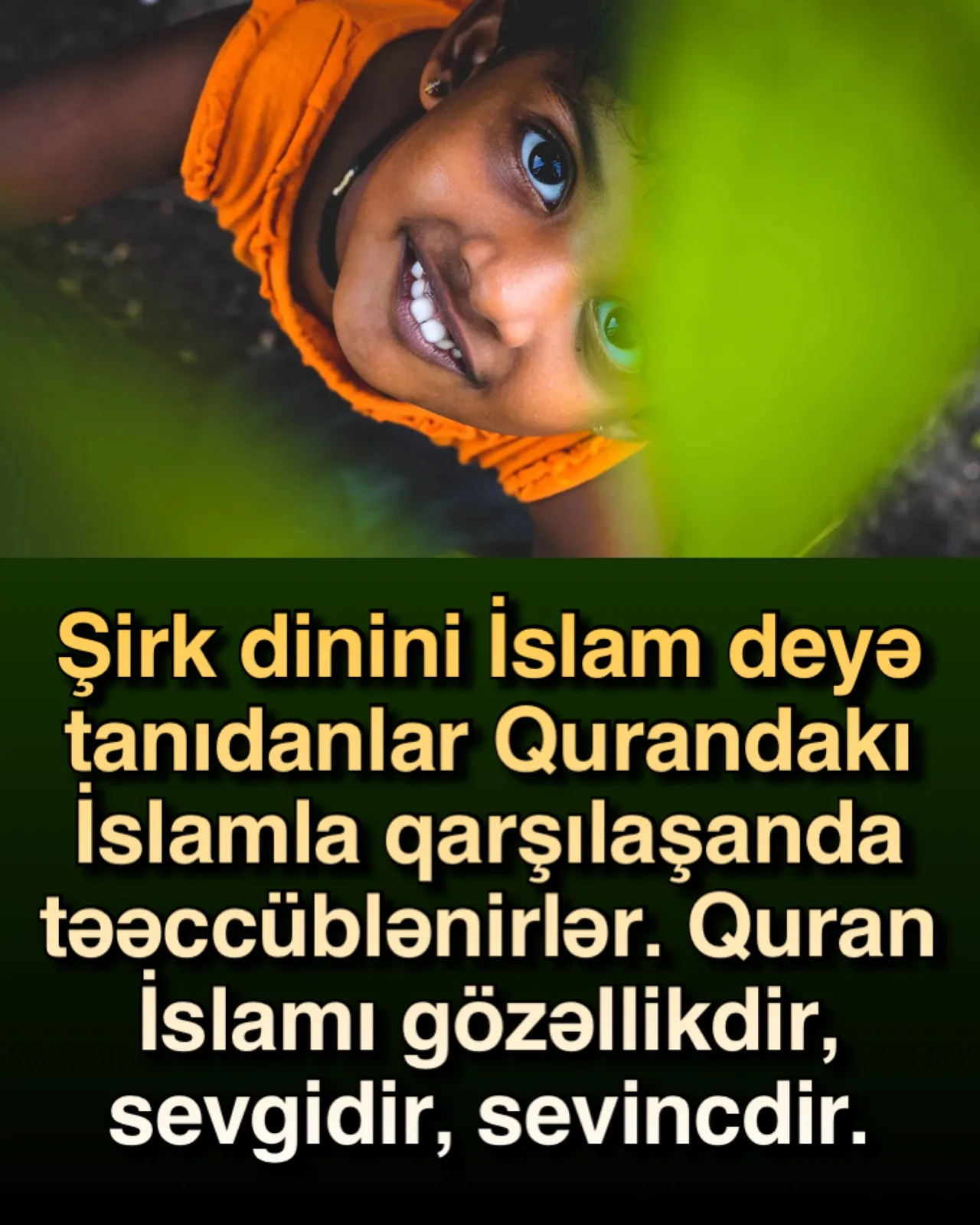 Şirk dinini İslam deyə bildikləri üçün həqiqi dinlə qarşılaşanda təəccüblənirlər