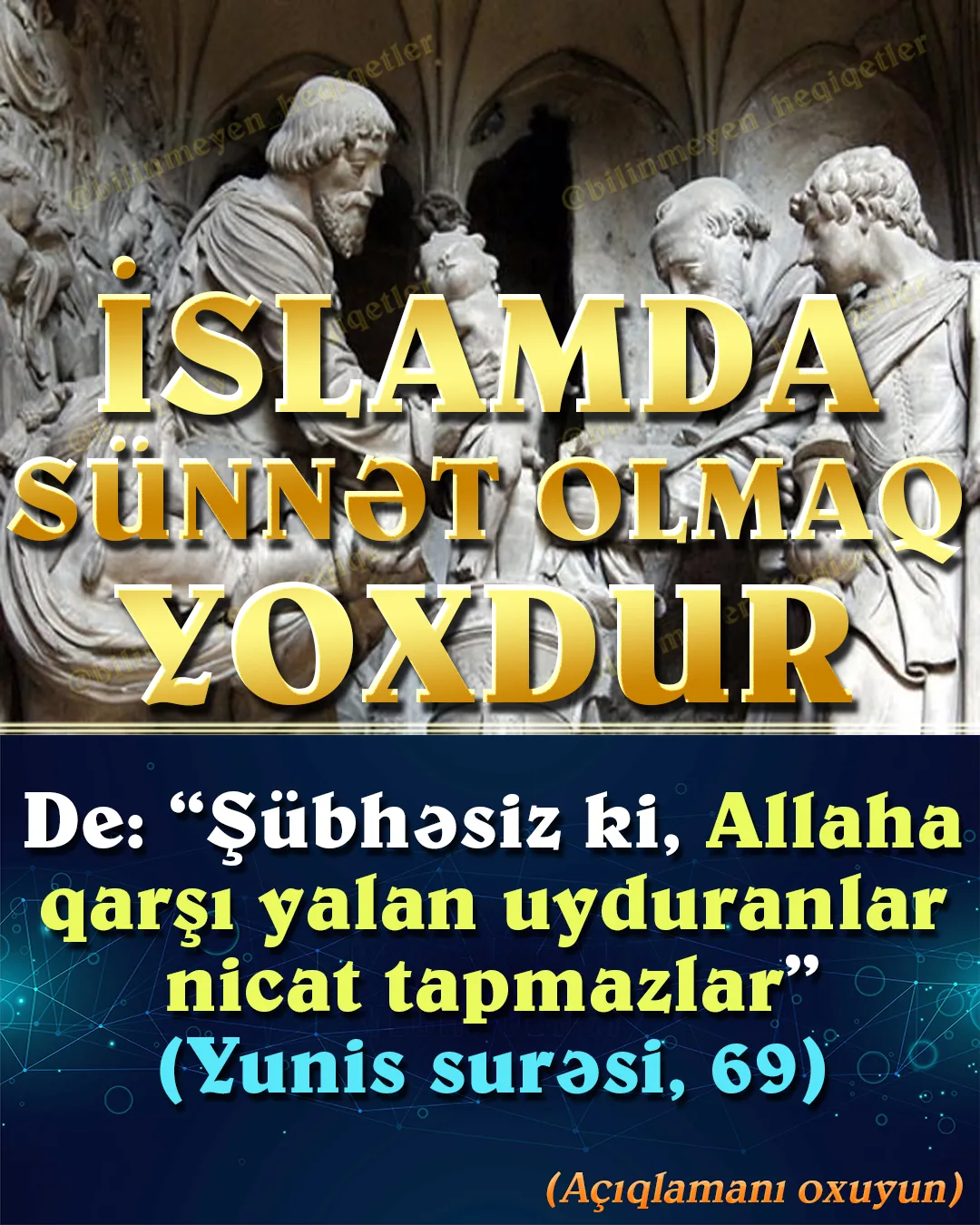 Sünnət əməliyyatı İslami qayda deyil