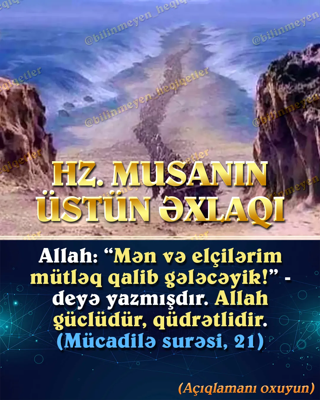 Tarix boyu yaşamış ən azğın insanlardan biri olan firon ilə Hz