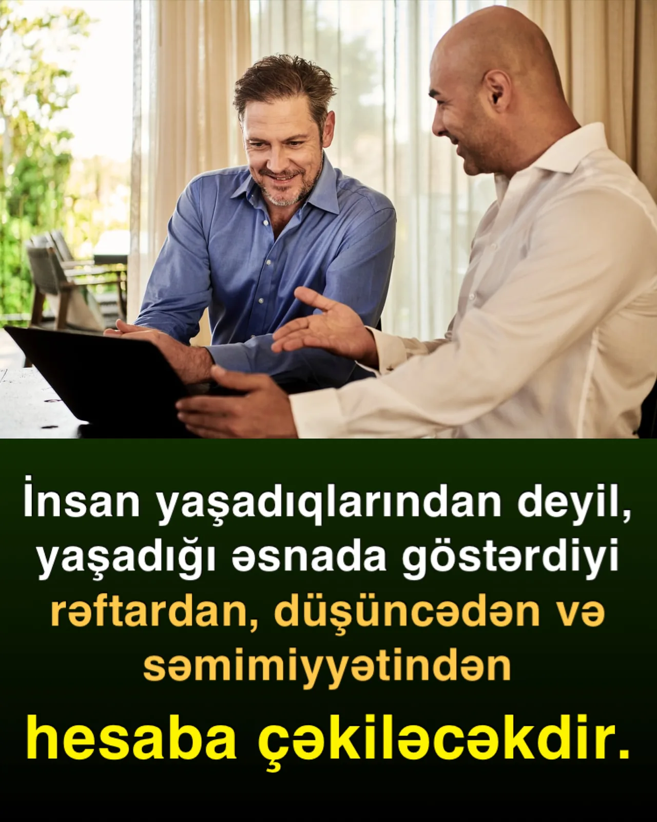 Təbiilik böyük nemətdir