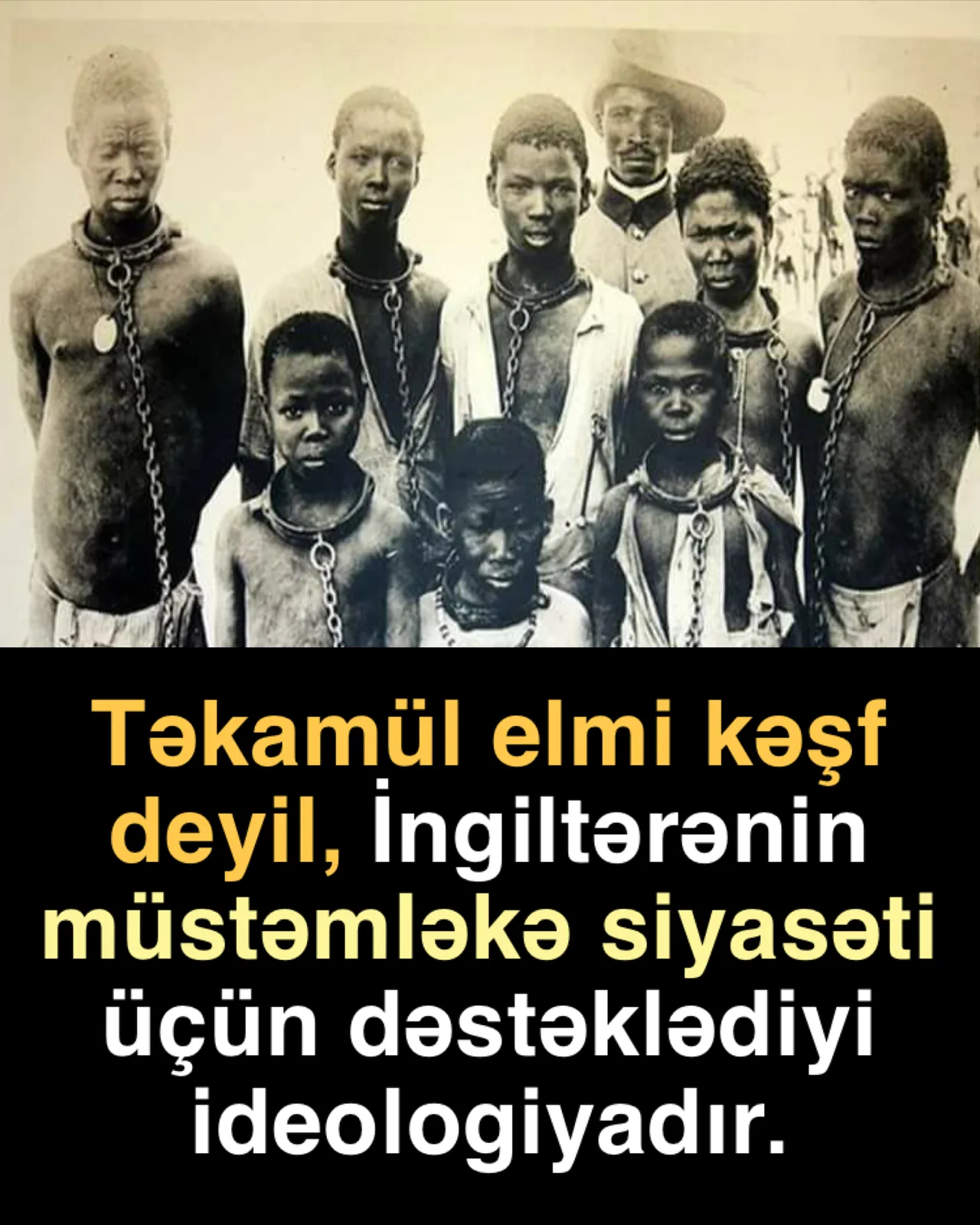 Təkamül nəzəriyyəsinin ideoloji təsiri