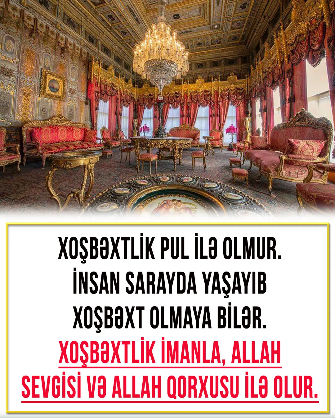 Xoşbəxtlik dünya üzərində hər insanın sahib olmağa çalışdığı nemətdir
