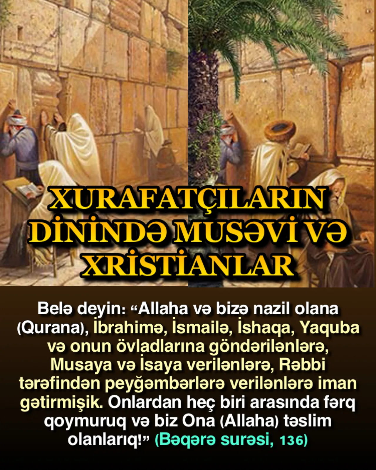 Kitab əhlinə qarşı xurafatçı məntiqi