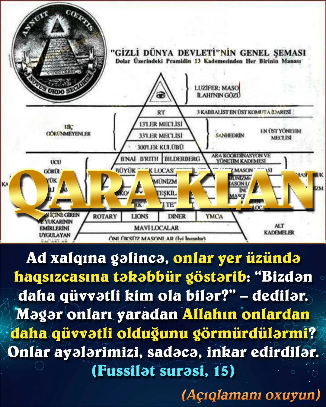 Yaşadığımız dünyada kiçik, ya da böyük hər cəmiyyətin sülh və hüzuru təhdid edən əhəmiyyətli