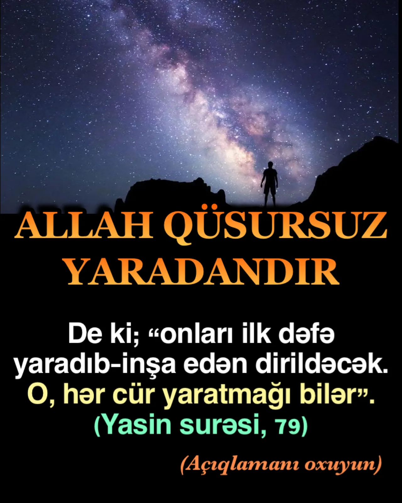 Yasin surəsi, 79-cu ayə