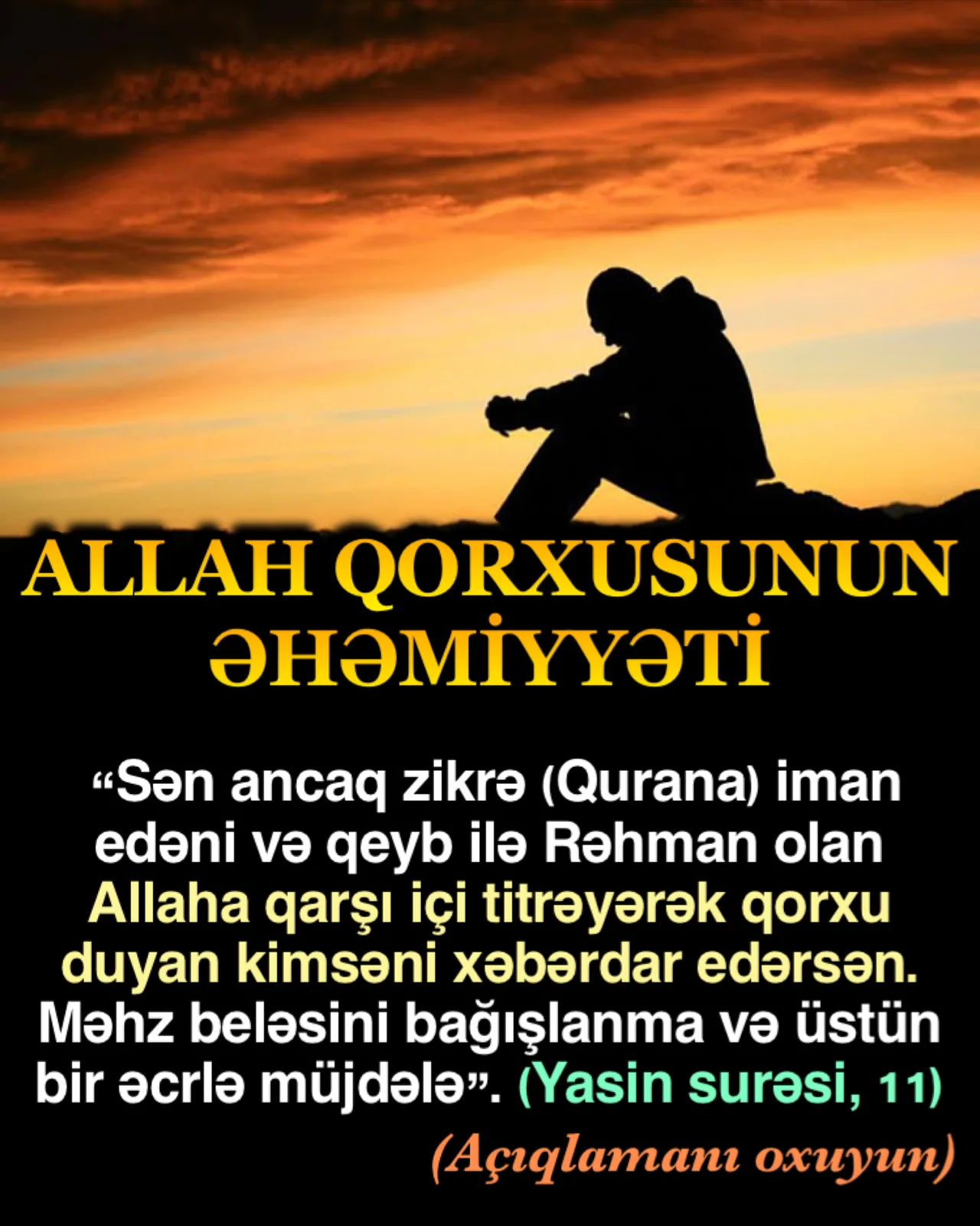 Yasin surəsi çox sirli bir surədir