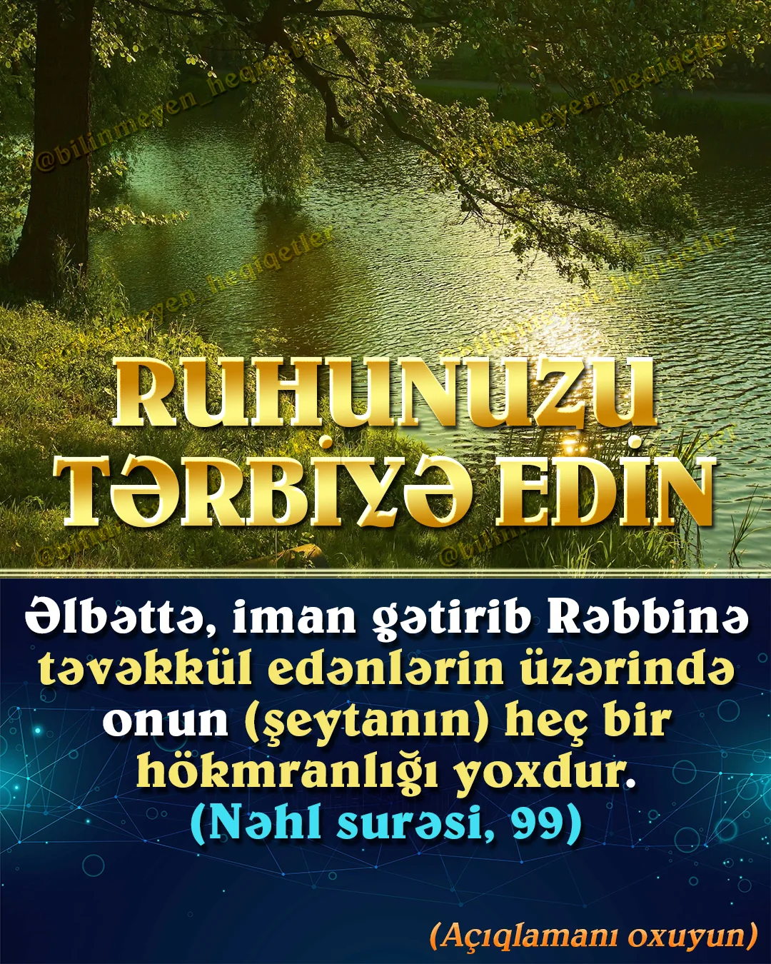 Yataqdan qalxdınız