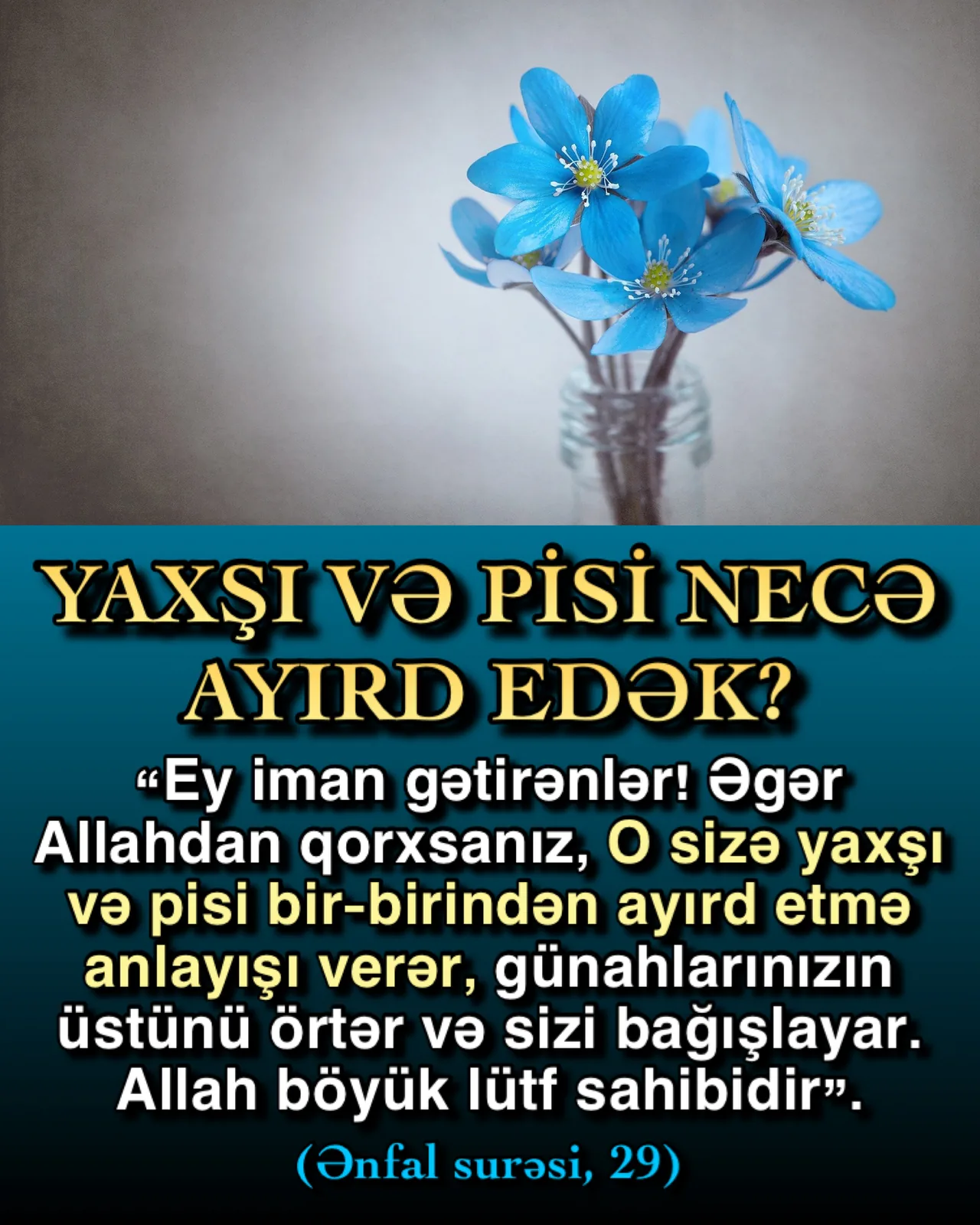 Yaxşılıq və pislik anlayışı